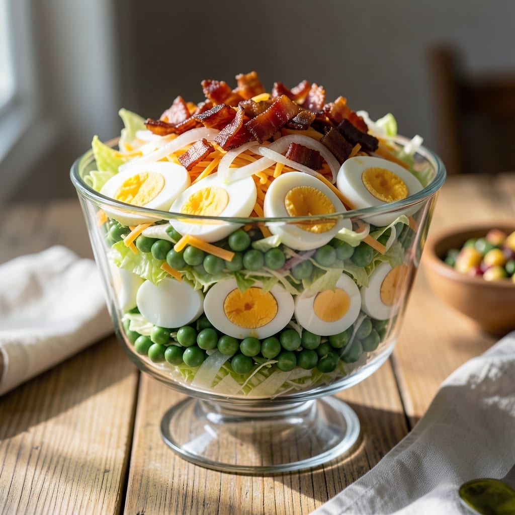 Seven Layer Salad Recipe Traditional Pioneer Woman: Classic Layers of Freshness and Creaminess