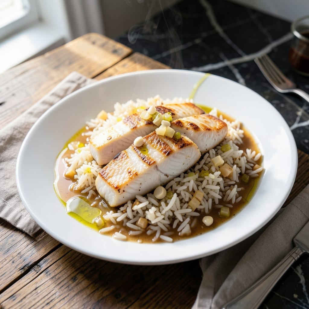 Cod Rice Recipe: Flaky Fish and Fragrant Grains in One Pan