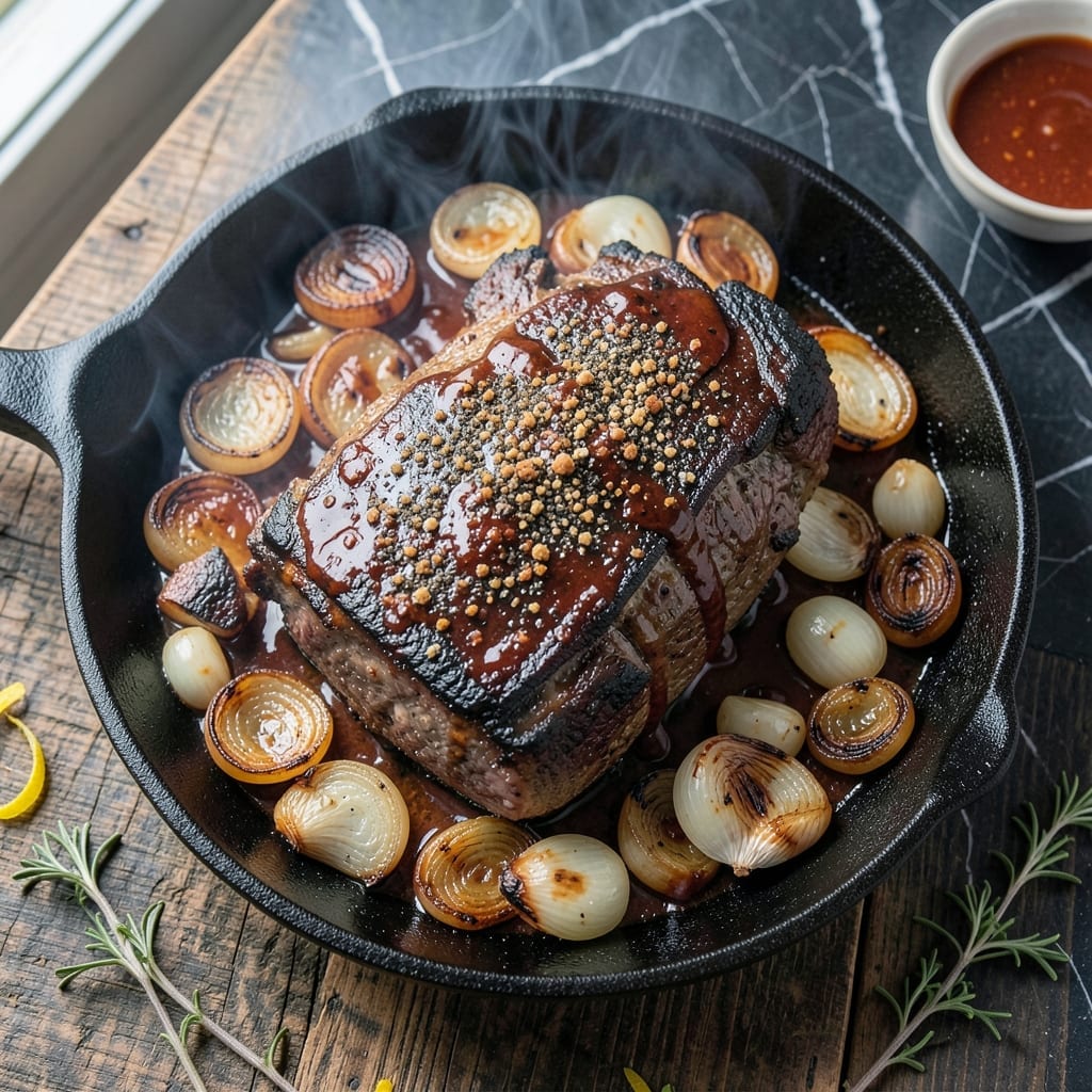 BBQ Chuck Roast Recipe Smoker: Smoky Fall-Apart Tenderness BBQ Chuck Roast Recipe Smoker: Smoky Fall-Apart Tenderness