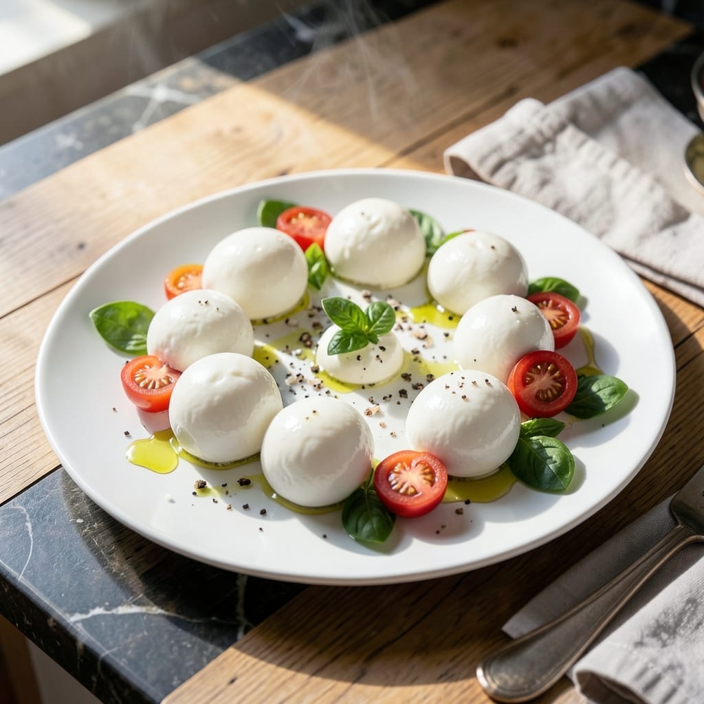 Fresh Mozzarella Balls Recipe: Silky Bites in Brine