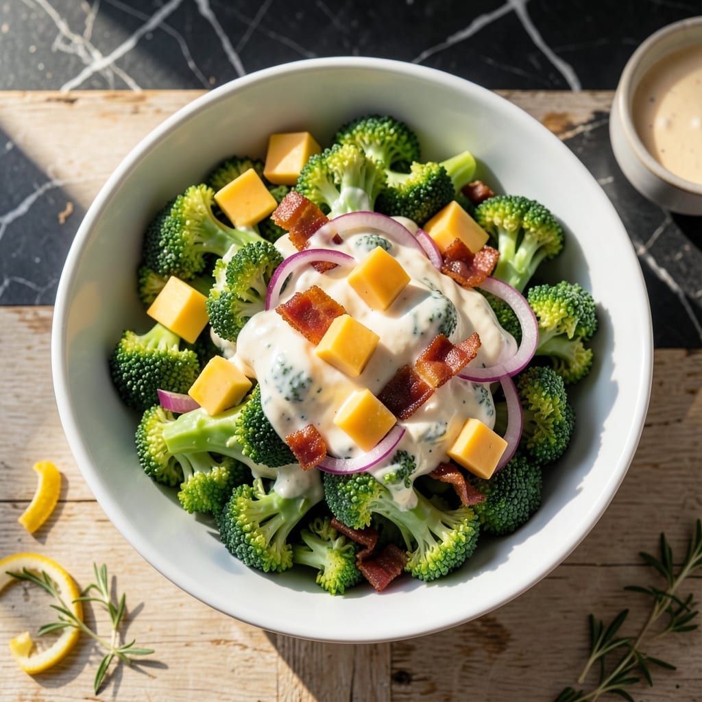 Paula Deen Broccoli Salad Recipe: Tangy Creamy Crunch in Minutes