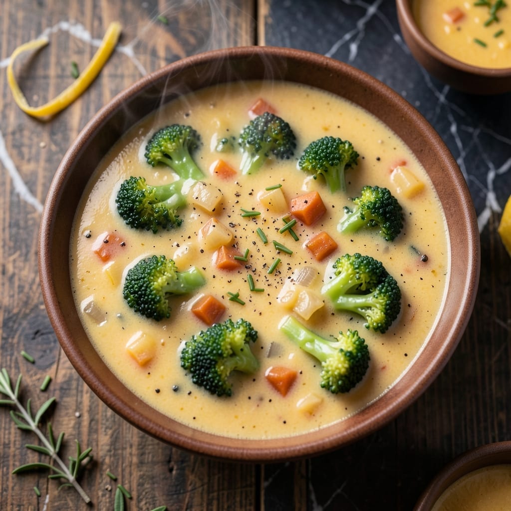 Broccoli Cheddar Soup Recipe Crock Pot