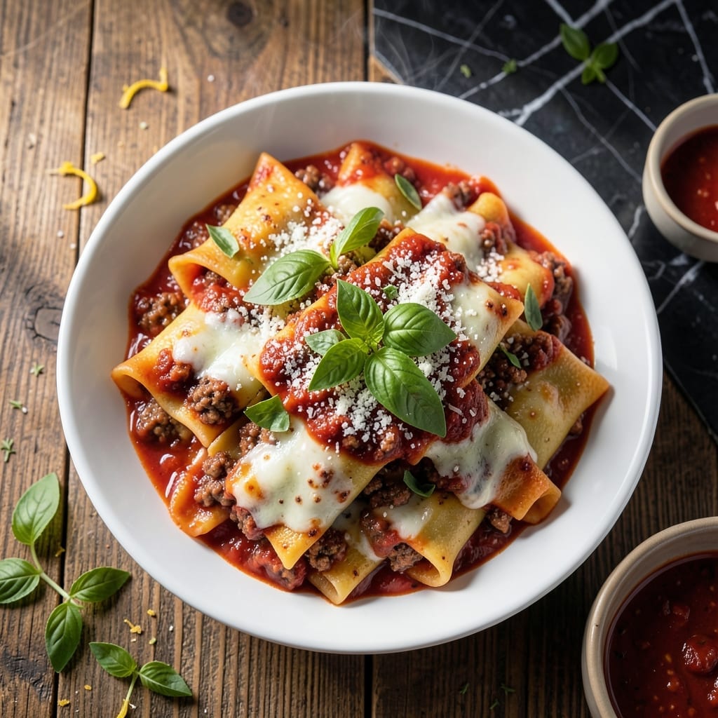 Manicotti Recipe With Meat