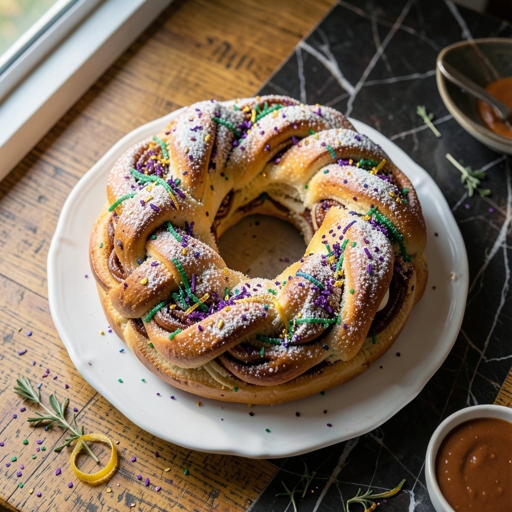 King Cake Recipe Mardi Gras
