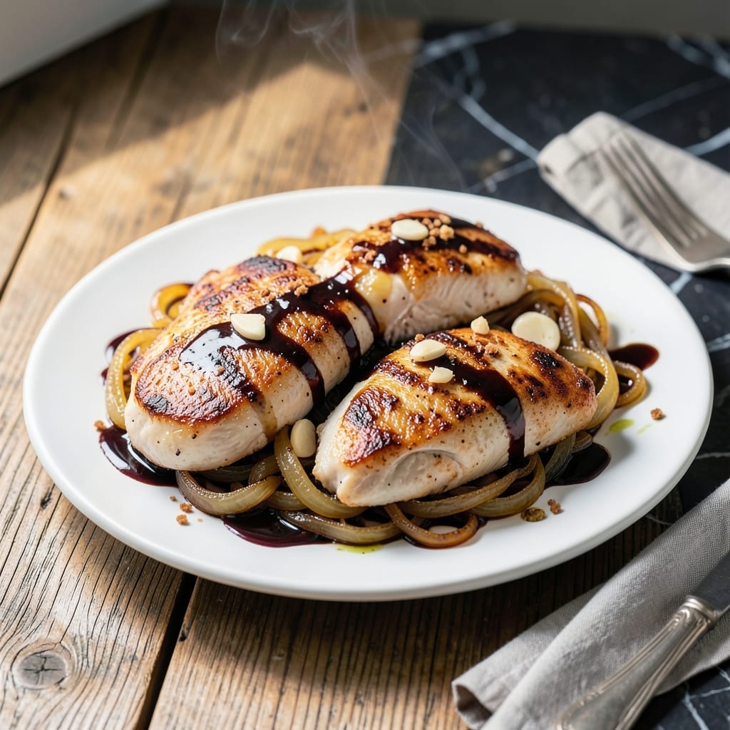Trader Joe's Balsamic Chicken Recipe: Sweet-Tangy Glaze With Caramelized Onions