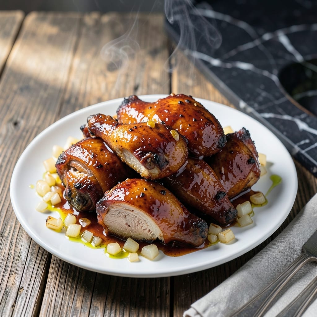BBQ Chicken Thighs Recipe Slow Cooker: SmokySweet Fall-Off-The-Bone Tenderness BBQ Chicken Thighs Recipe Slow Cooker: SmokySweet Fall-Off-The-Bone Tenderness