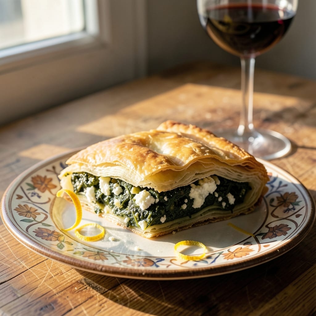 Recipe For Spanakopita Greek Spinach Pie: Crispy Phyllo With Feta-Rich Filling Recipe For Spanakopita Greek Spinach Pie: Crispy Phyllo With Feta-Rich Filling