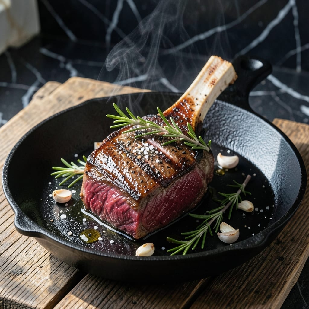 Tomahawk Steak Oven Recipe: Dry-Aged Flavor With Perfect Char