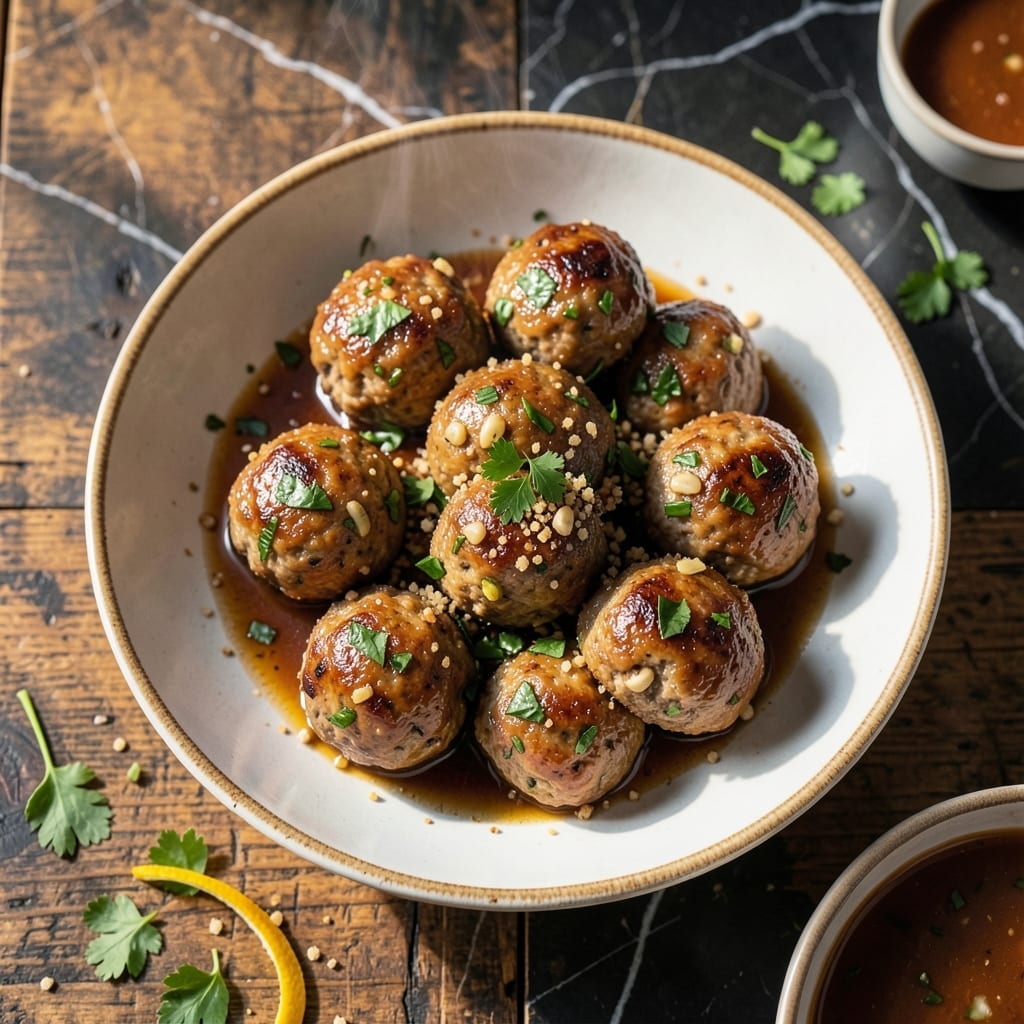 Turkey and Beef Meatball Recipe: Herb-Infused Bites with Juicy Depth