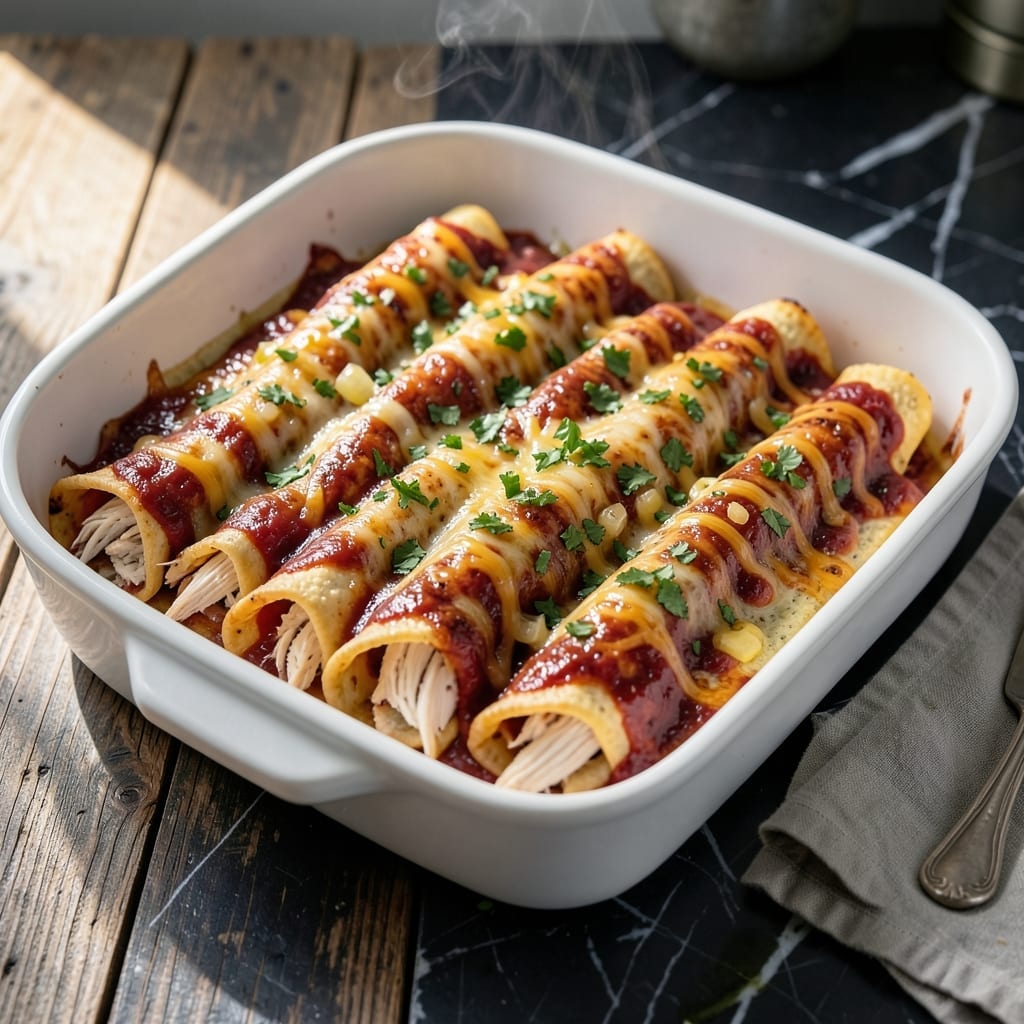 Natasha's Kitchen Chicken Enchiladas Recipe: Cheesy Layers Bursting With Flavor Natasha's Kitchen Chicken Enchiladas Recipe: Cheesy Layers Bursting With Flavor