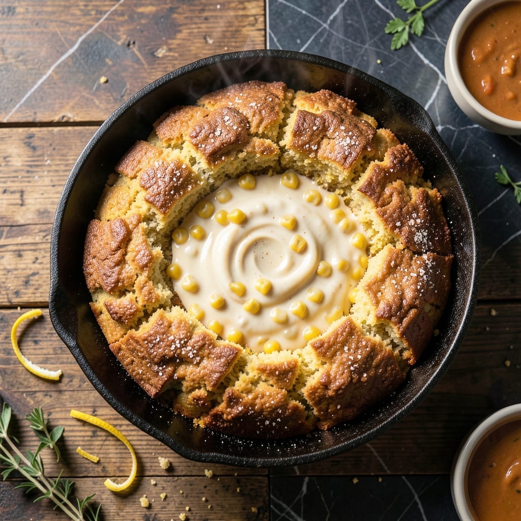 Cornbread Recipe With Creamed Corn: Ultra Moist Texture From the Kernel Up Cornbread Recipe With Creamed Corn: Ultra Moist Texture From the Kernel Up