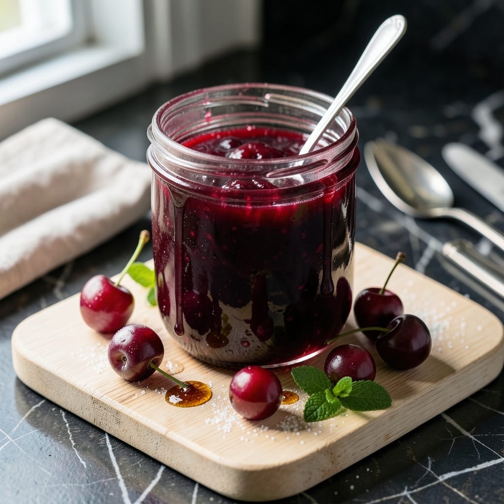 Sweet Cherry Jam Recipe Sure Jell: Bright Fruit Spread With Pectin Precision Sweet Cherry Jam Recipe Sure Jell: Bright Fruit Spread With Pectin Precision