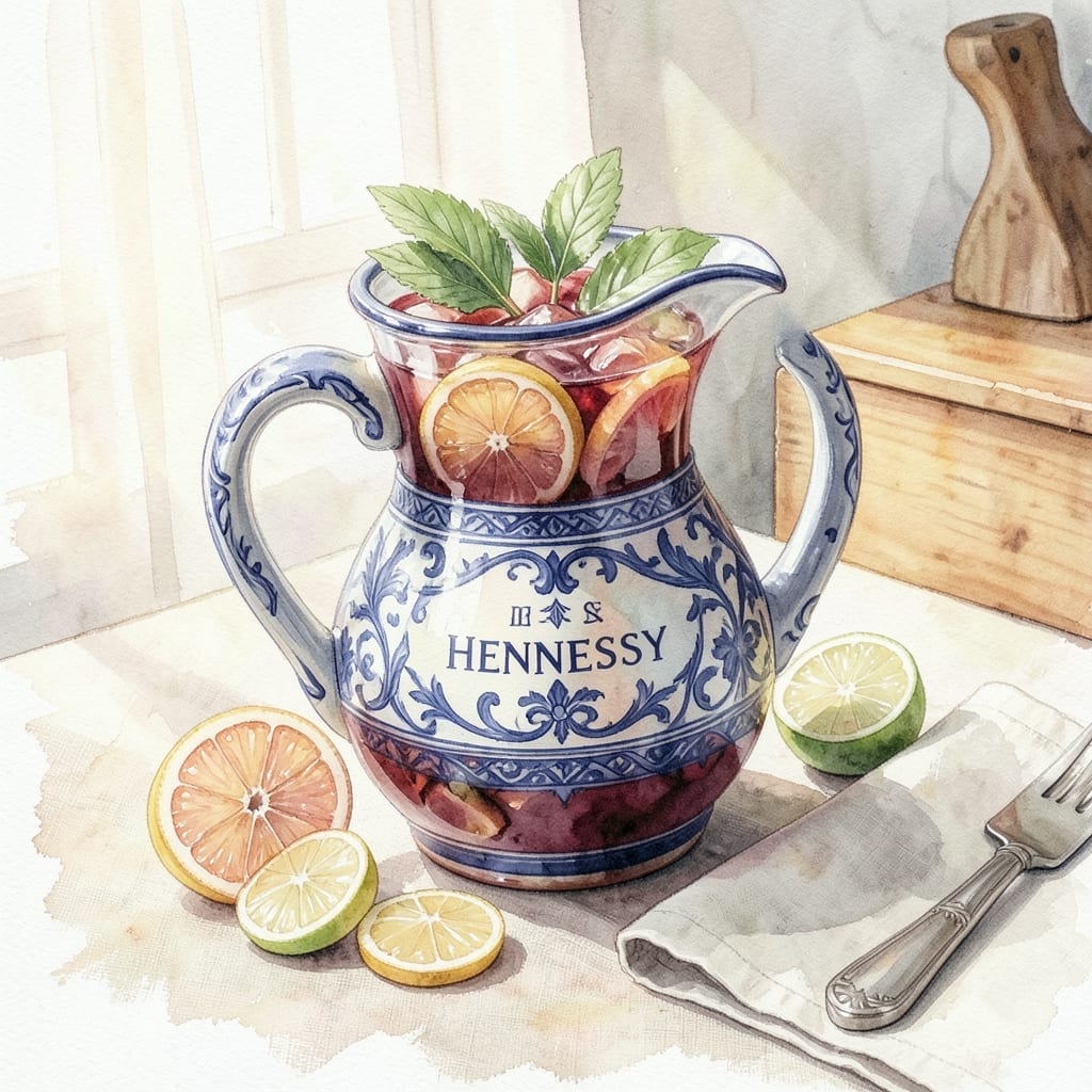 Sangria Recipe With Hennessy: Bold Citrus Infusion With Oaky Depth Sangria Recipe With Hennessy: Bold Citrus Infusion With Oaky Depth