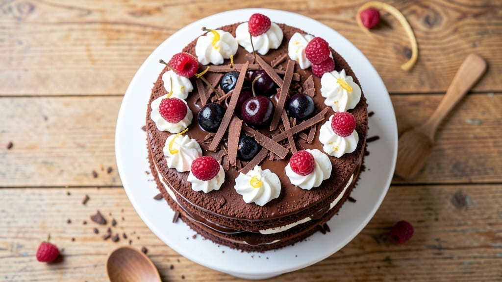 6-Inch Black Forest Cake Recipe: Chocolate Layers and Cherries in One Bake 6-Inch Black Forest Cake Recipe: Chocolate Layers and Cherries in One Bake