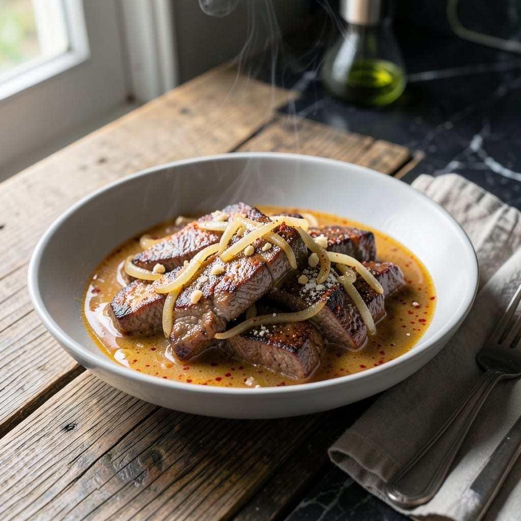 Hungarian Beef Stroganoff Recipe: Paprika-Infused Creamy Sauce
