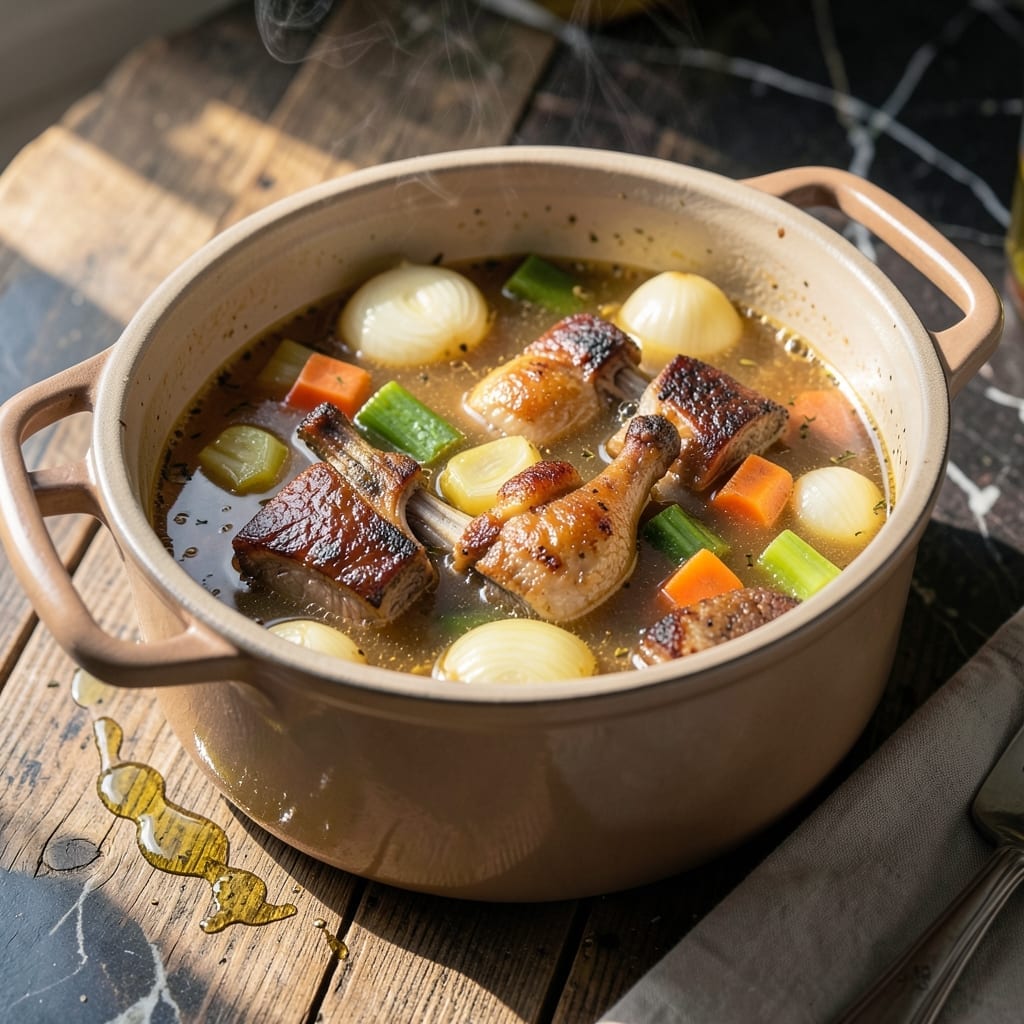 Recipe For Bone Broth In Crock Pot