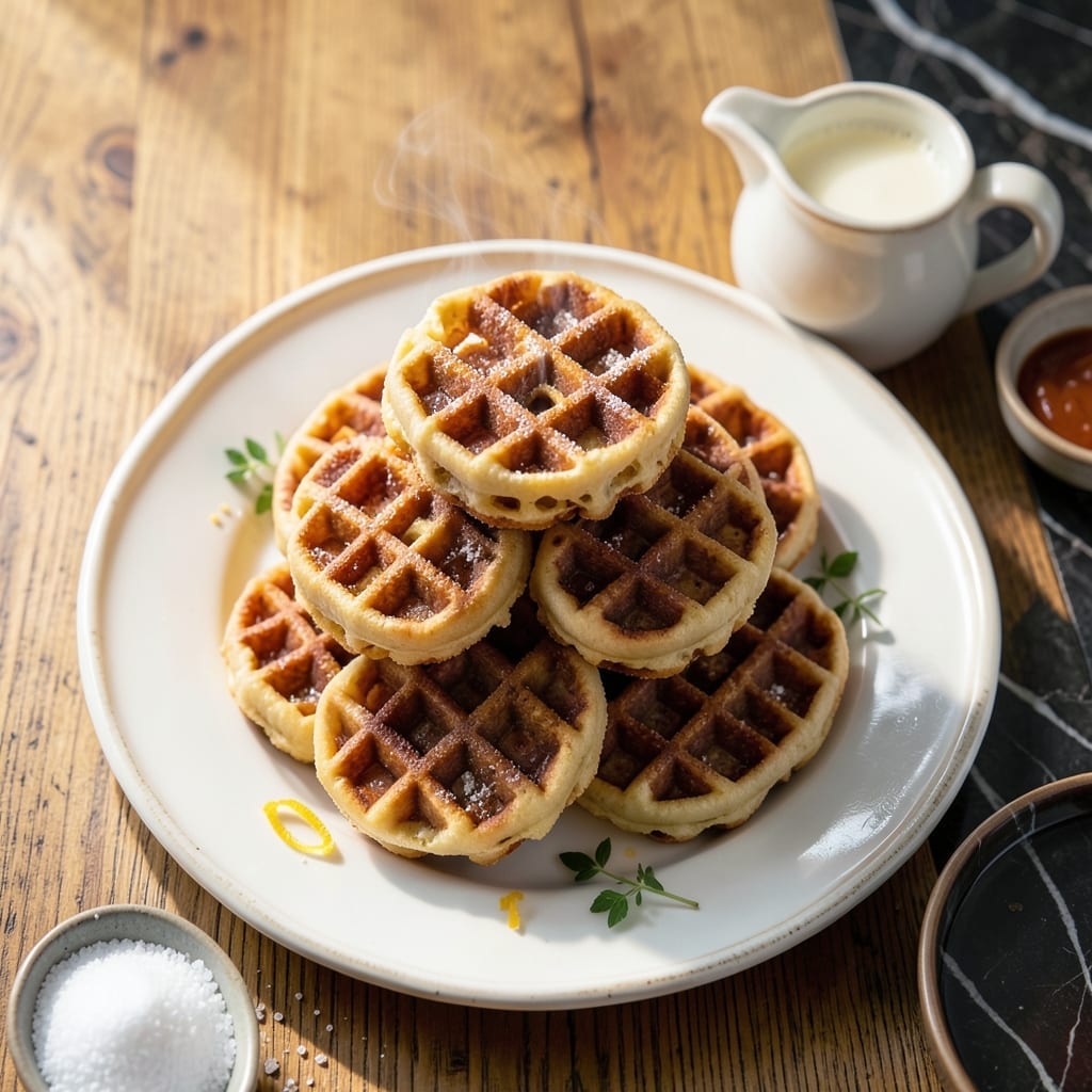 Recipe for Mini Waffle Maker: Bite-Sized Breakfast Delights Recipe for Mini Waffle Maker: Bite-Sized Breakfast Delights