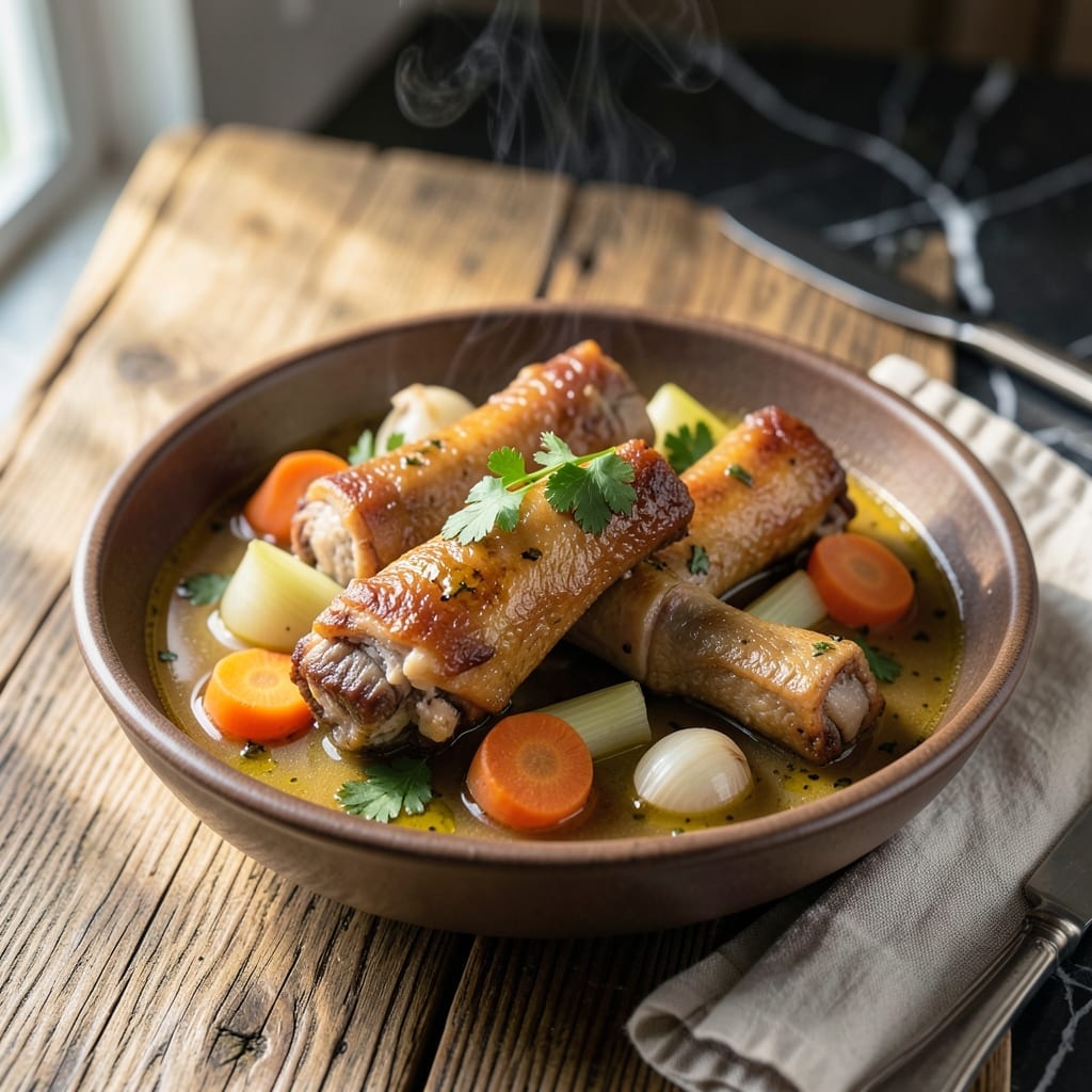 Turkey Neck Recipe Boiled: Rich Broth With Hands-Off Ease