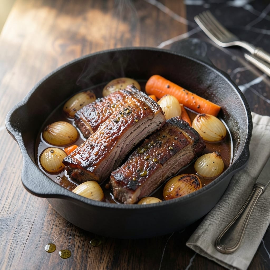 Braised Short Ribs Recipe No Wine: Slow-Cooked Melting Tenderness Braised Short Ribs Recipe No Wine: Slow-Cooked Melting Tenderness