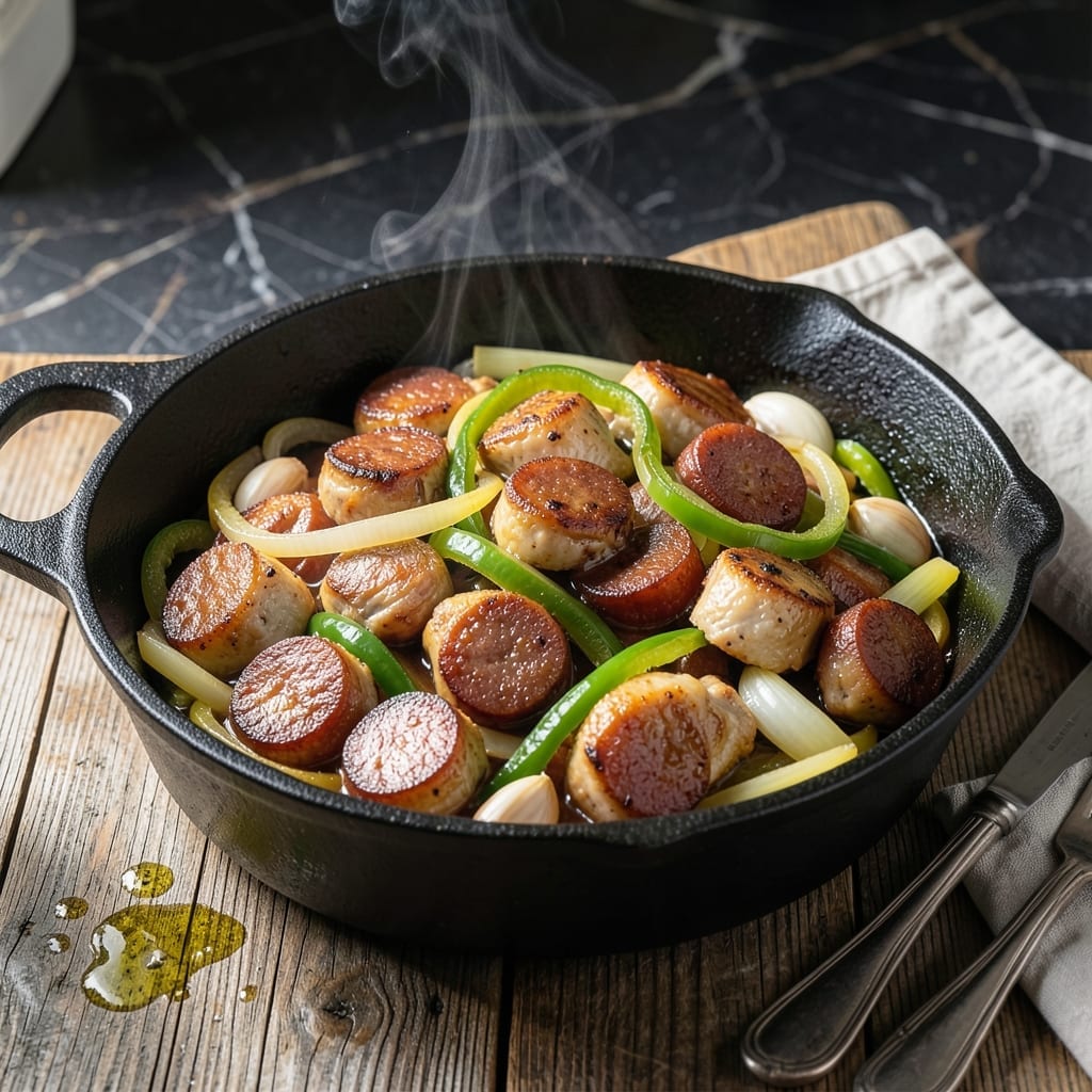 Recipe With Andouille Sausage: Cajun-Spiced One-Pot Meal Recipe With Andouille Sausage: Cajun-Spiced One-Pot Meal