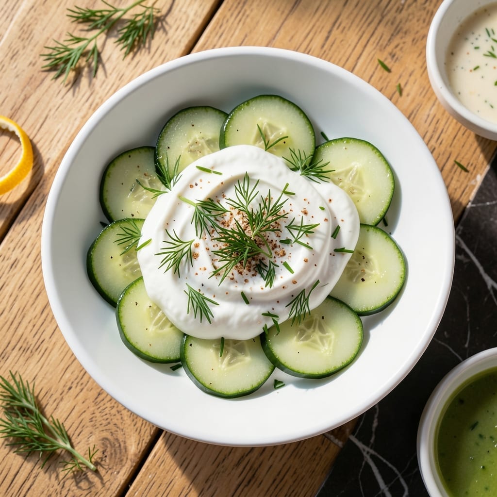 Recipe for Cucumbers in Sour Cream: Cool and Refreshing Garden Side Recipe for Cucumbers in Sour Cream: Cool and Refreshing Garden Side