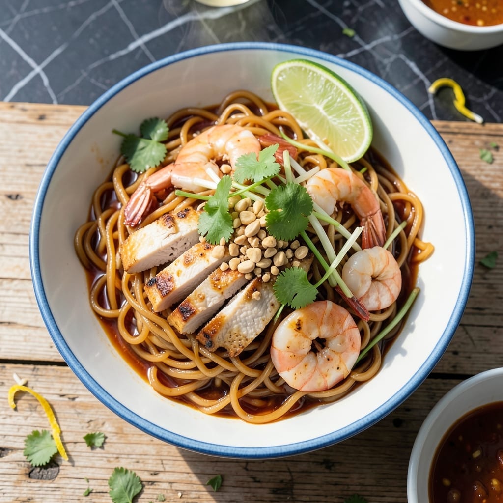 Pad Thai Recipe: Tangy Tamarind Noodles With Crunchy Peanuts Pad Thai Recipe: Tangy Tamarind Noodles With Crunchy Peanuts