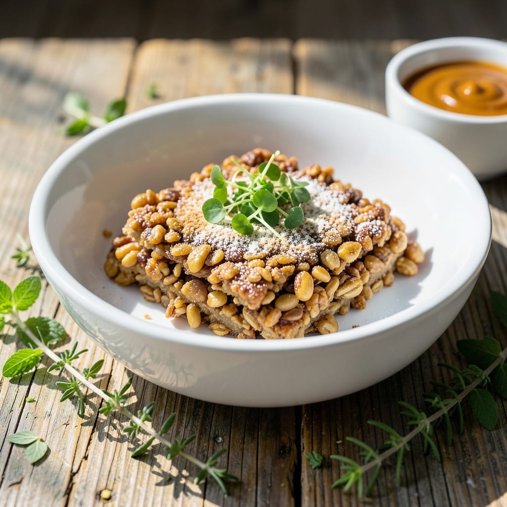 Granola Flapjack Recipe Healthy: Chewy Oat Bars With Nutty Sweetness