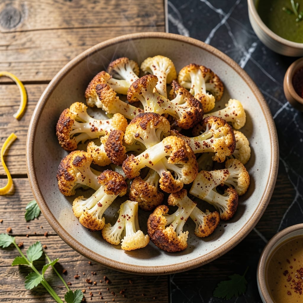 Recipe for Frozen Cauliflower: Roasted Crispy Bites in Minutes