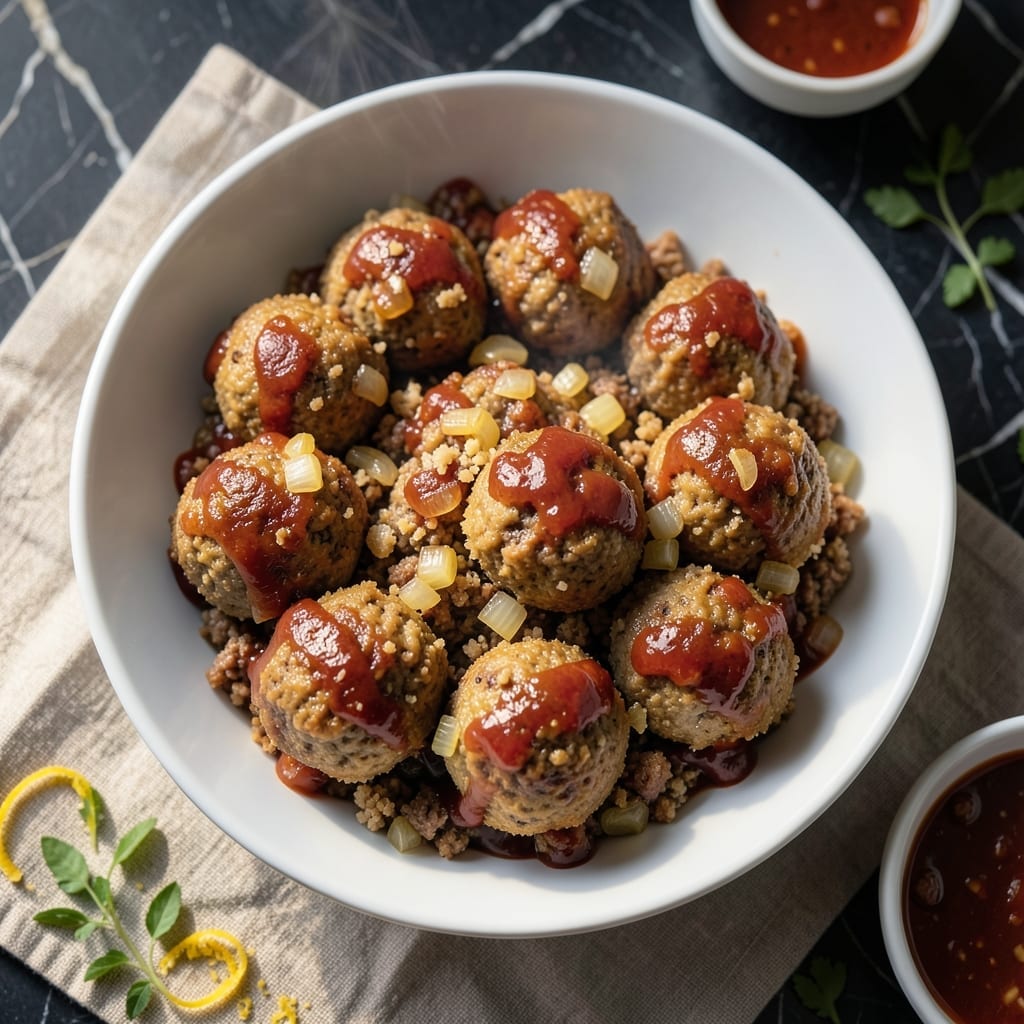 Meatloaf Balls Recipe: Bite-Sized Savory Comfort Meatloaf Balls Recipe: Bite-Sized Savory Comfort