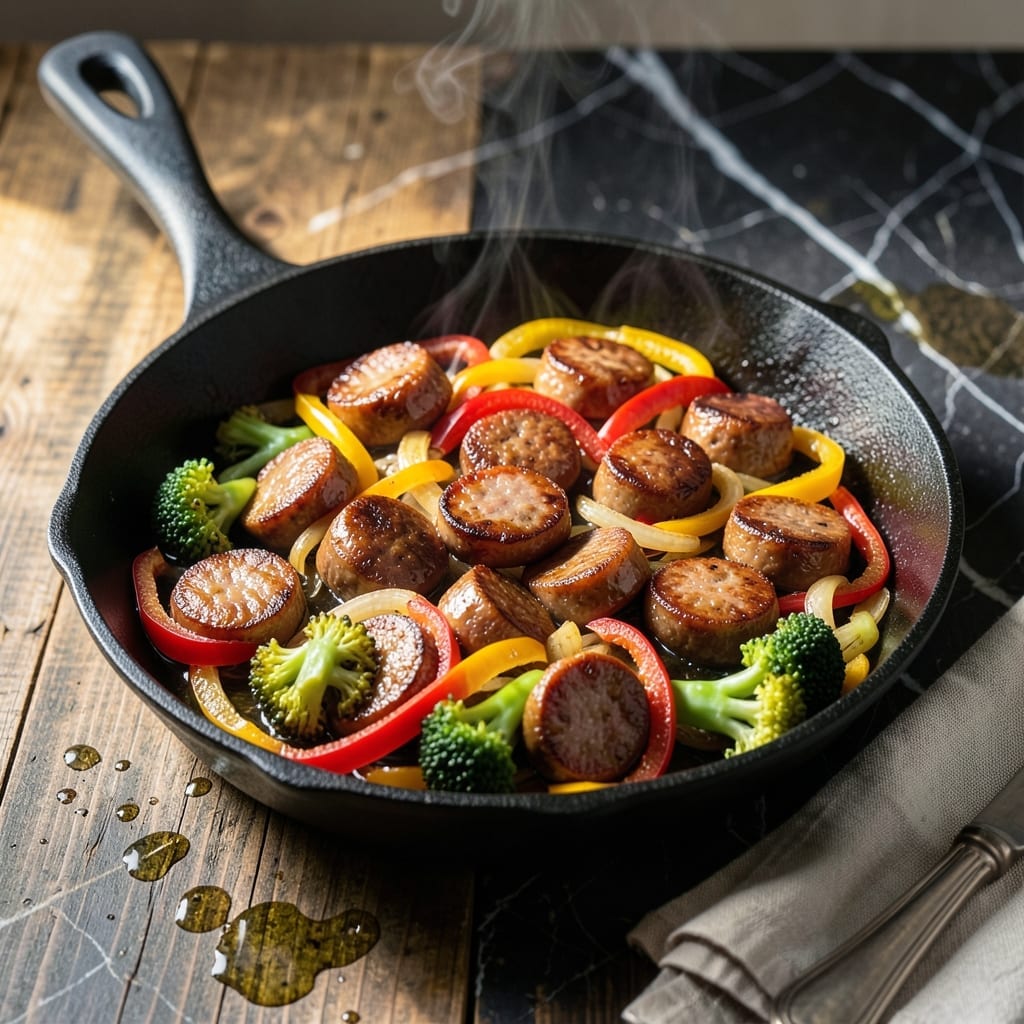 Kielbasa Stir Fry Recipe: Smoky Sausage and Veggie Skillet Delight