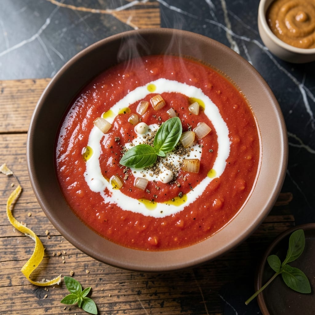 Quick Tomato Soup Recipe With Canned Tomatoes