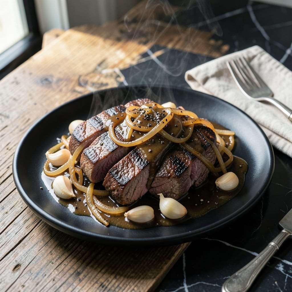Pepper Steak Recipe With Gravy