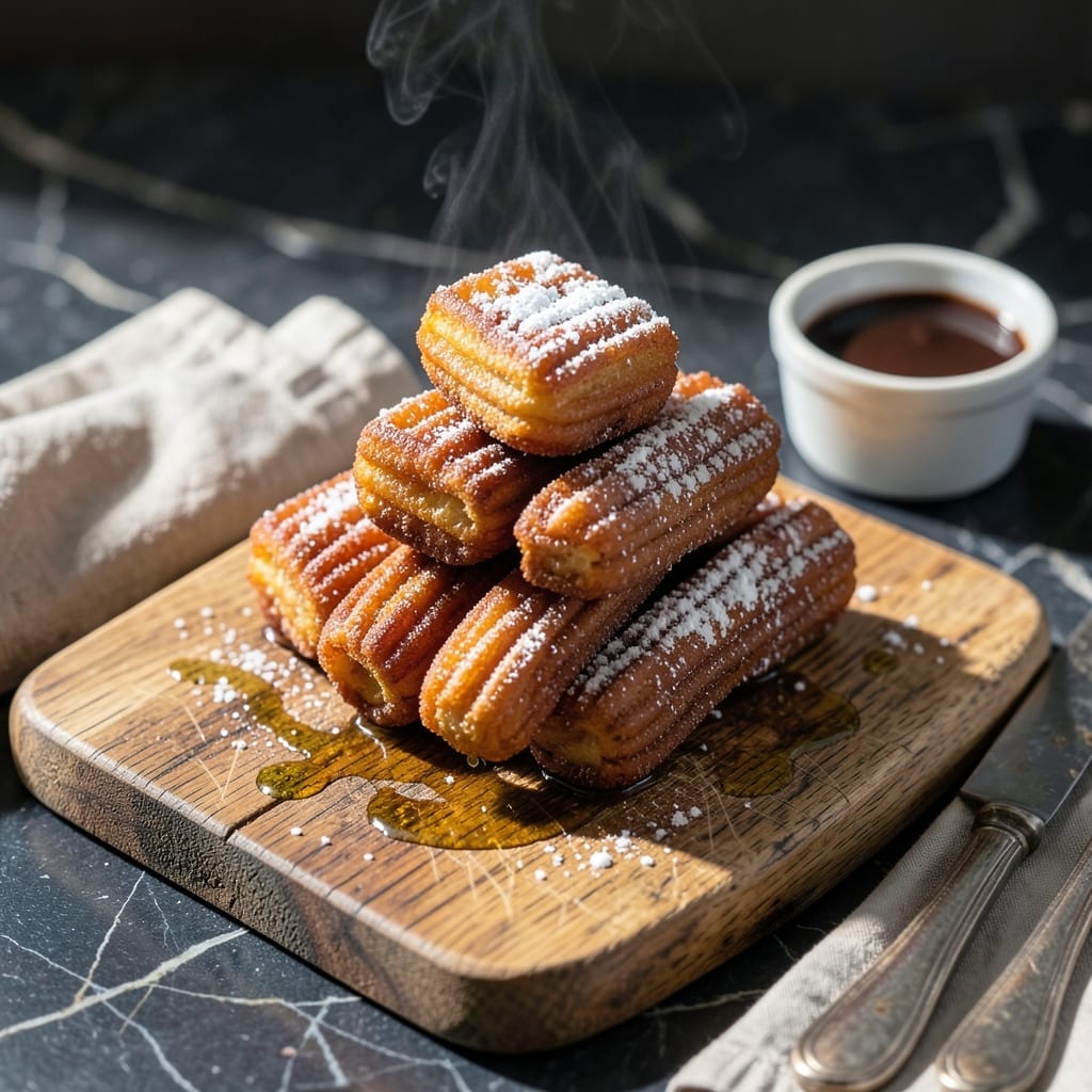 Churro Recipe Without Piping Bag: Crispy Ridges With a Spoon Trick