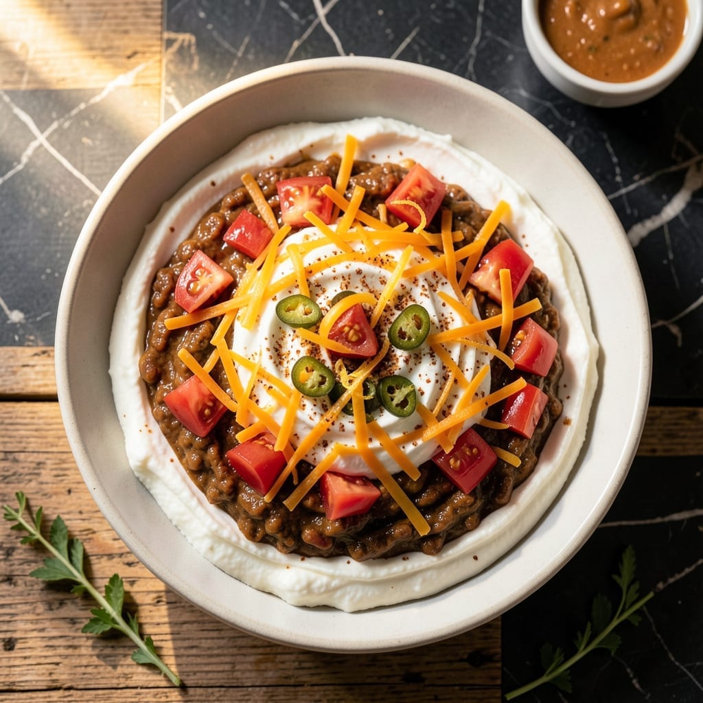 Tastefully Simple Fiesta Dip Copycat Recipe: Creamy Cheese and Bean Crowd Pleaser