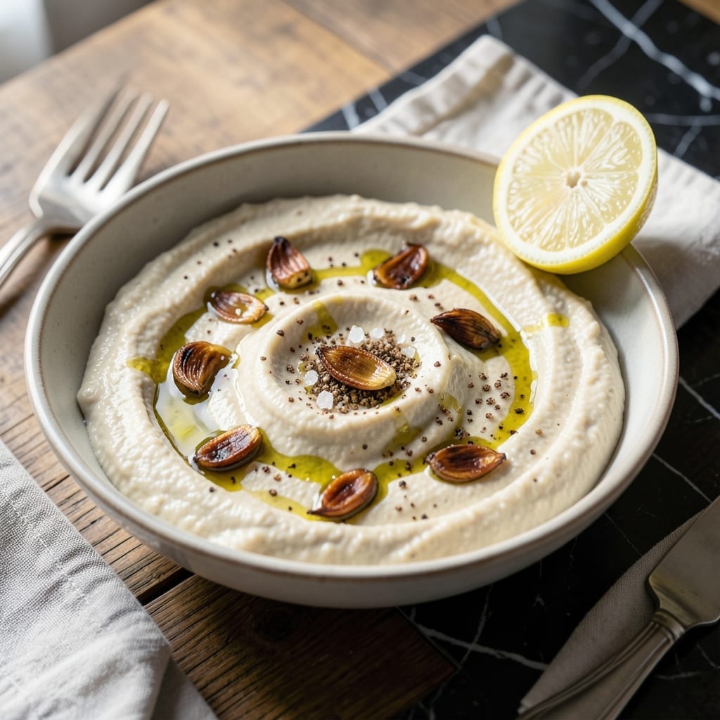 Roasted Garlic Hummus Recipe Without Tahini: Creamy Blend With Roasted Depth Roasted Garlic Hummus Recipe Without Tahini: Creamy Blend With Roasted Depth
