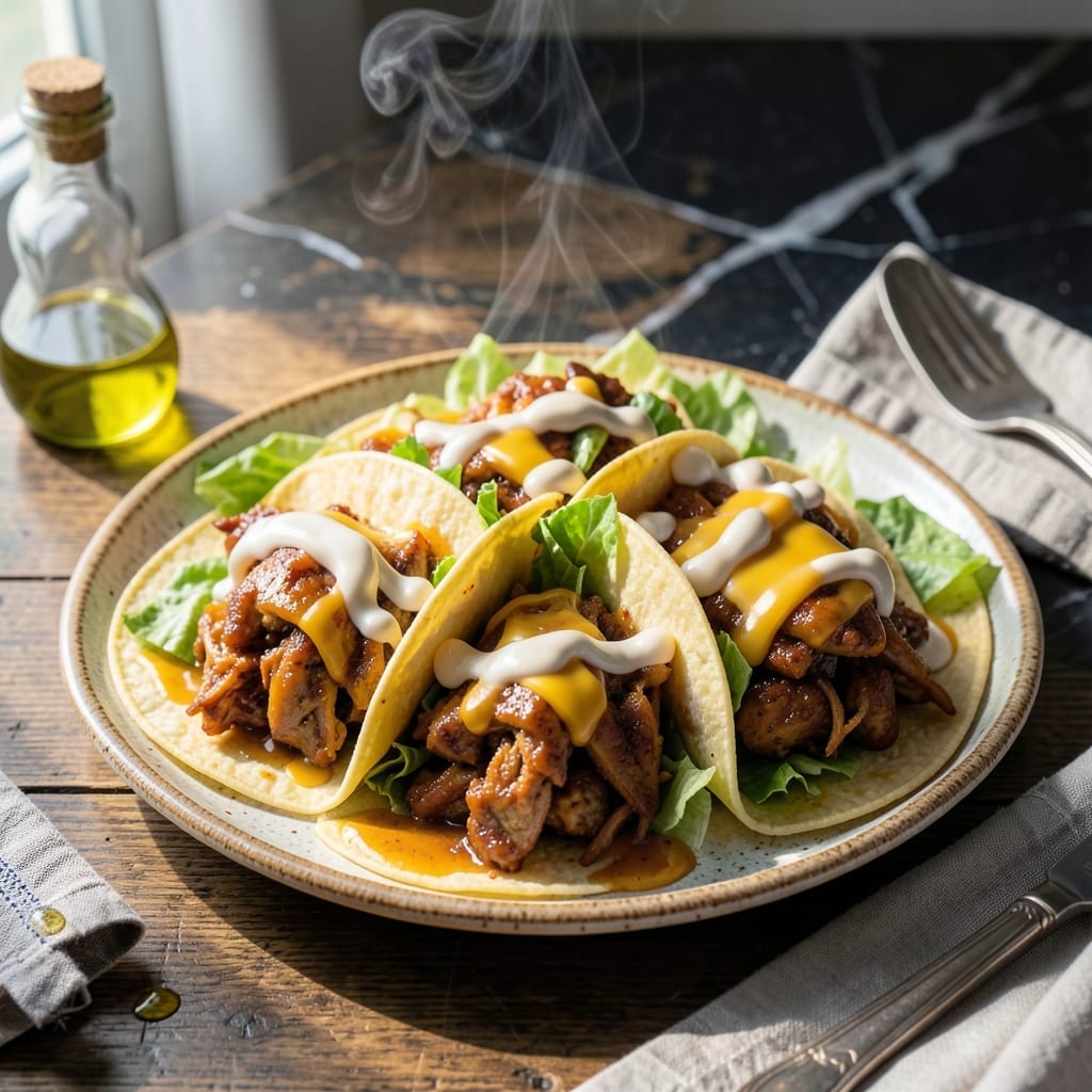 BBQ Chicken Tacos Recipe Shredded: Smoky Sweet Pull-Apart Filling BBQ Chicken Tacos Recipe Shredded: Smoky Sweet Pull-Apart Filling