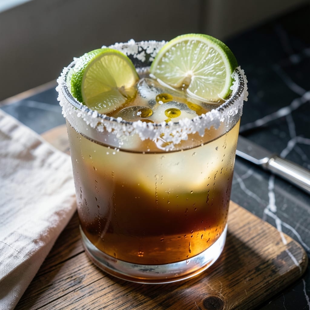 Dirty Diana Drink Recipe: Smoky Tequila Cocktail With Lime and Soda