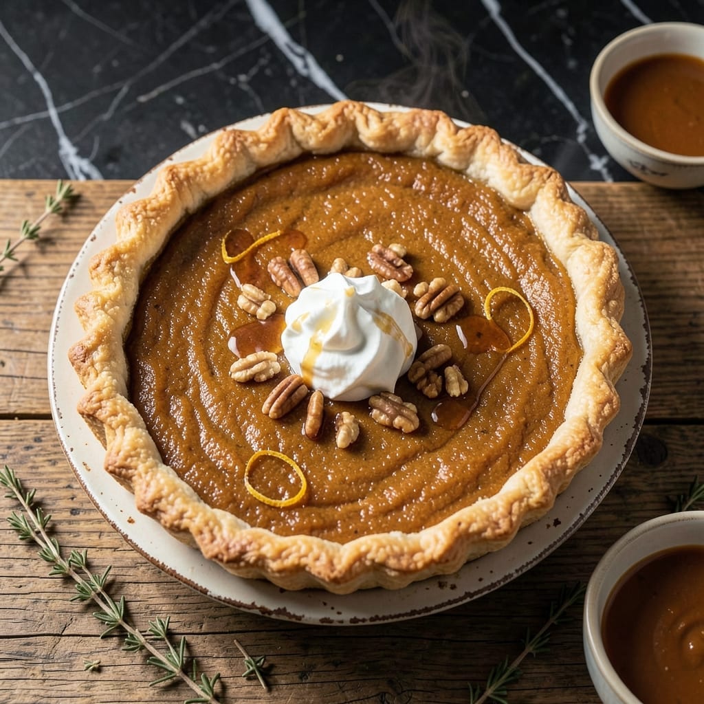 Pumpkin Pie Recipe From Scratch: Flaky Crust With Spiced Custard Filling Pumpkin Pie Recipe From Scratch: Flaky Crust With Spiced Custard Filling