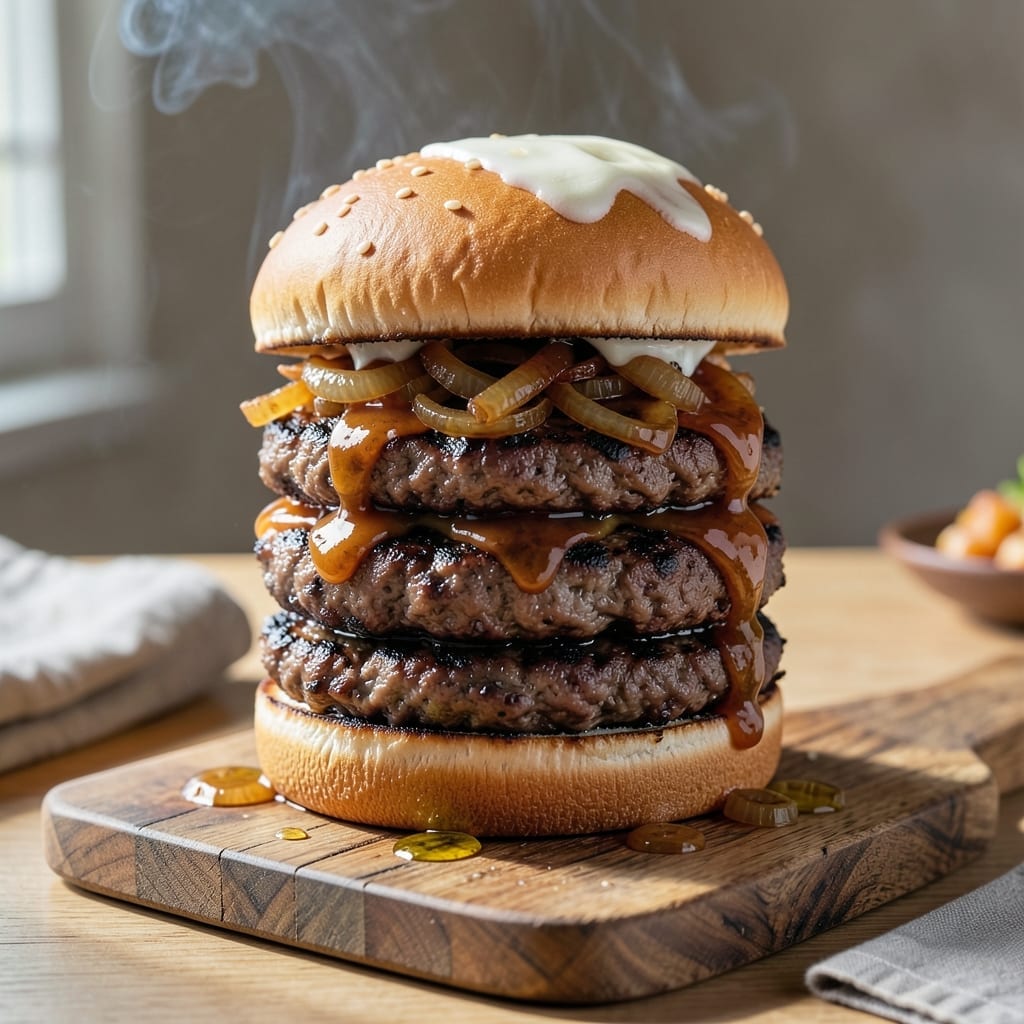 BBQ Burger Recipe Grill: Smoky Char with Juicy Bite