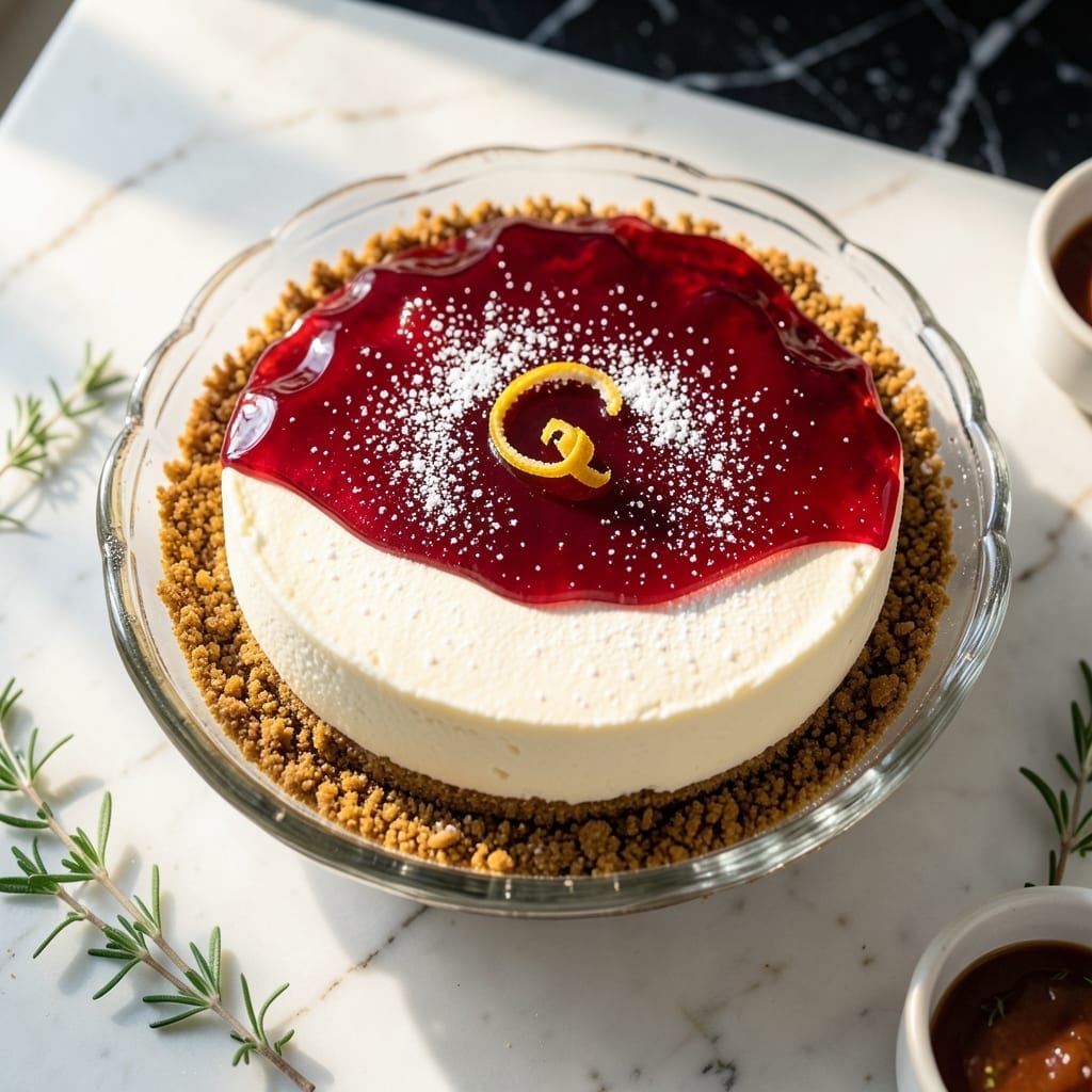 Jello No Bake Cheesecake Recipe: Chilled Creamy Dream with Berry Swirl Jello No Bake Cheesecake Recipe: Chilled Creamy Dream with Berry Swirl