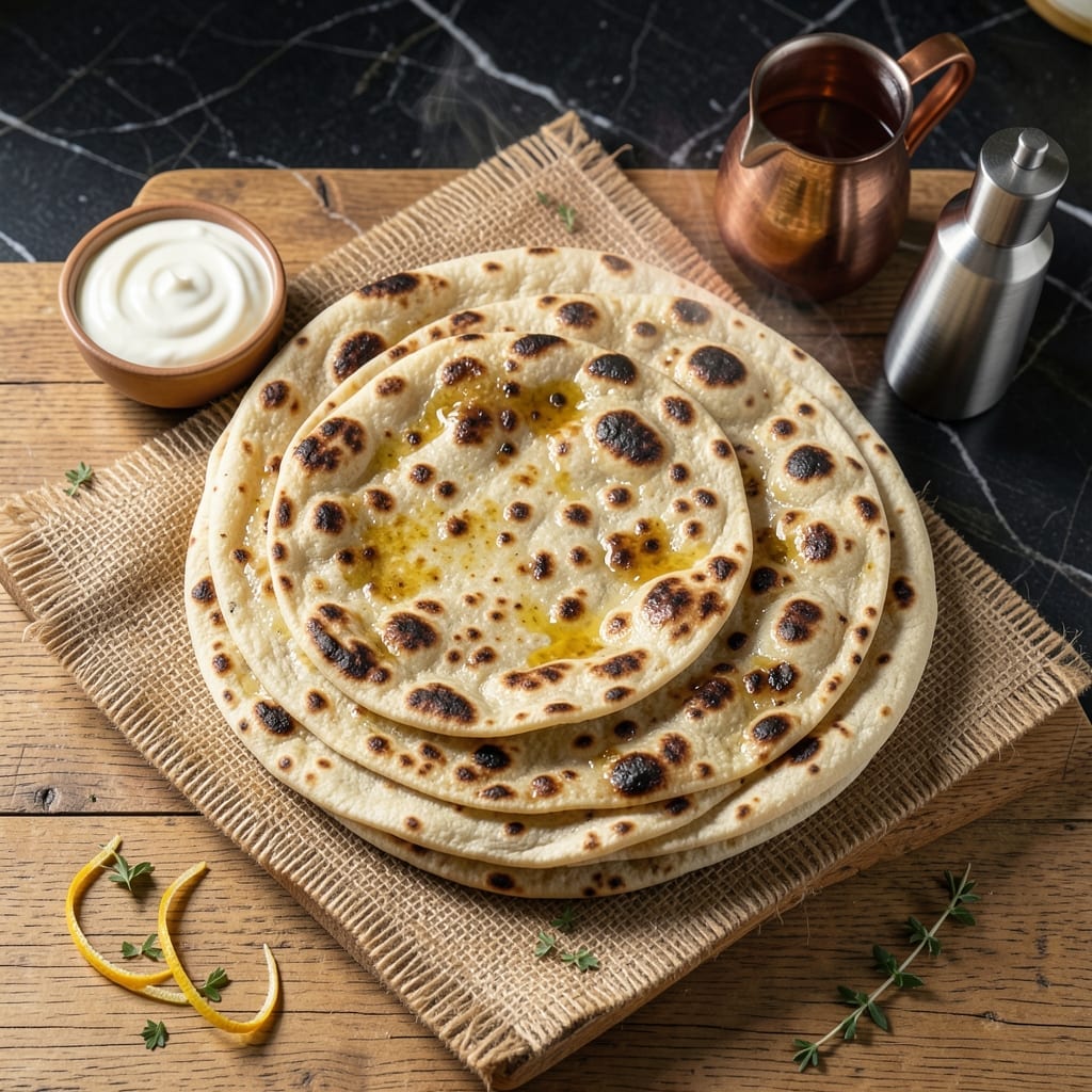 Recipe Indian Flat Bread: Pillowy Soft and Charred to Perfection Recipe Indian Flat Bread: Pillowy Soft and Charred to Perfection