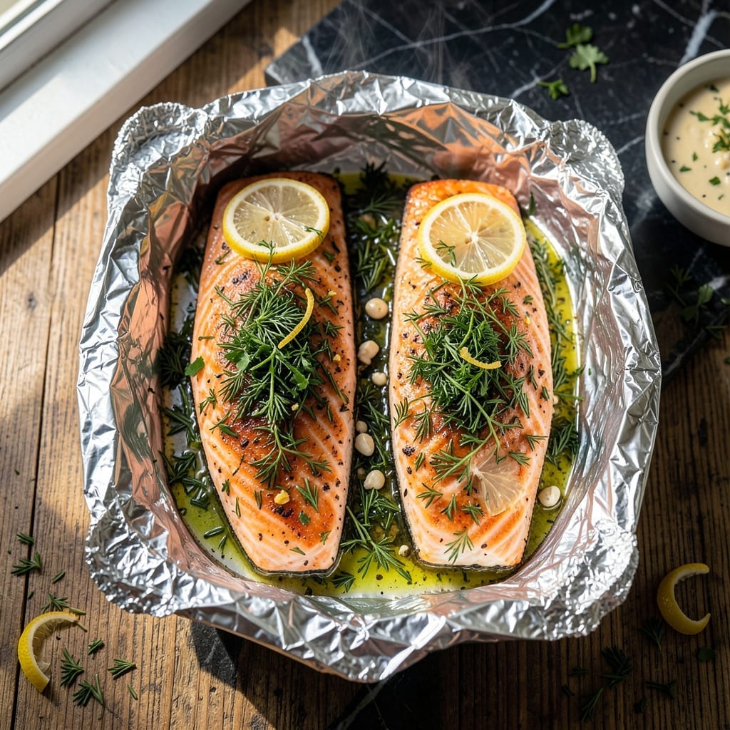 Best Baked Salmon Recipe in Foil: Lemon-Herb Infused in 20 Minutes Best Baked Salmon Recipe in Foil: Lemon-Herb Infused in 20 Minutes