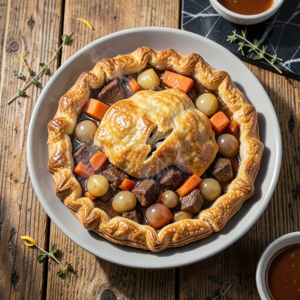 Campbell's Beef Pot Pie Recipe: Classic Comfort With Flaky Crust Campbell's Beef Pot Pie Recipe: Classic Comfort With Flaky Crust
