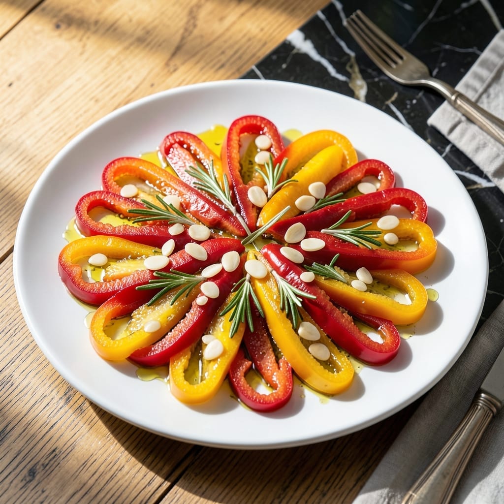 Peppers in Oil Recipe: Vibrant Italian Preserve With Garlic and Herbs