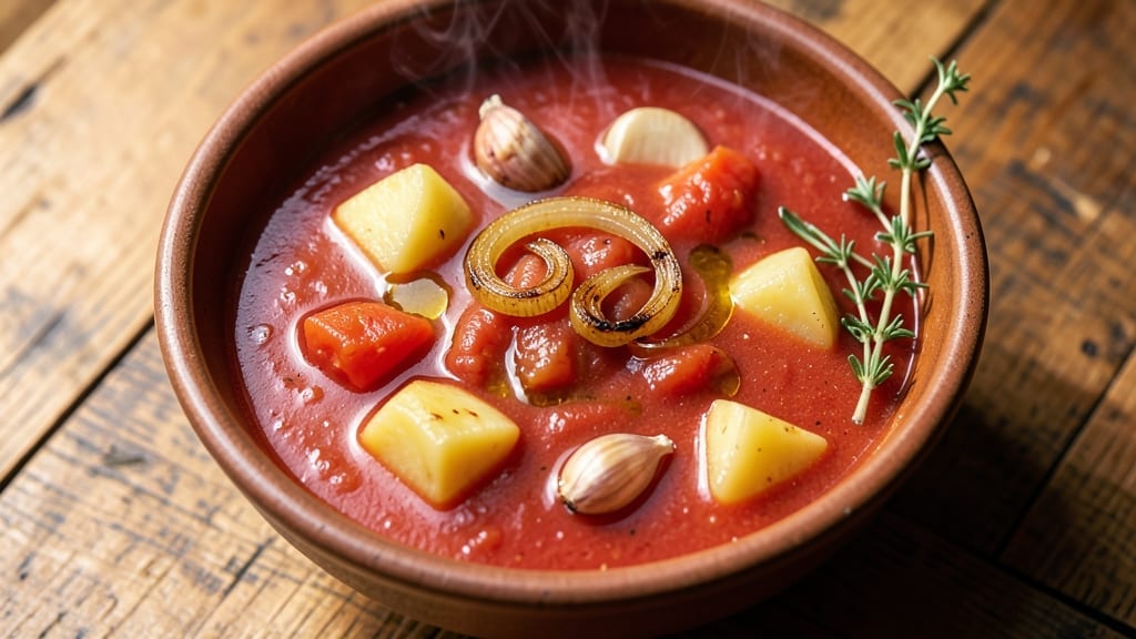 12 Tomatoes Potato Soup Recipe: Rustic Garden Freshness in One Pot