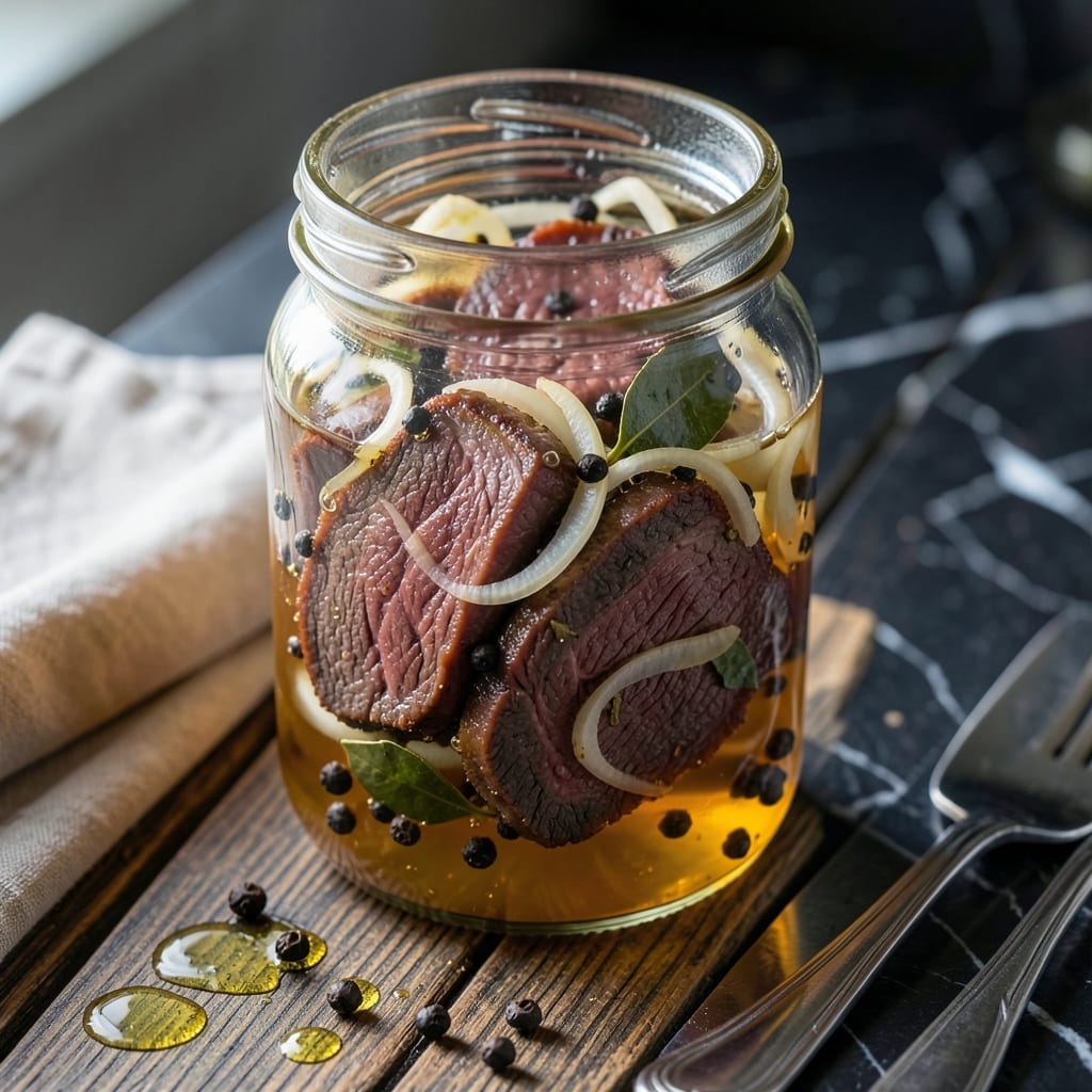 Pickled Heart and Tongue Recipe: Traditional Offal Preservation Method