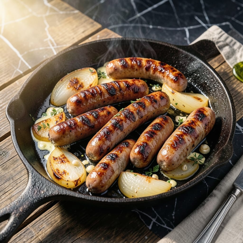 Bratwurst Recipe on Grill: Smoky Char and Beer-Braised Flavor Bratwurst Recipe on Grill: Smoky Char and Beer-Braised Flavor