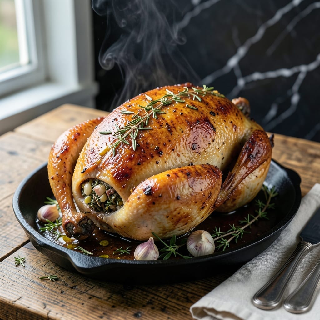 Whole Chicken Recipe Stuffed: Herb-Infused Juiciness in Every Bite