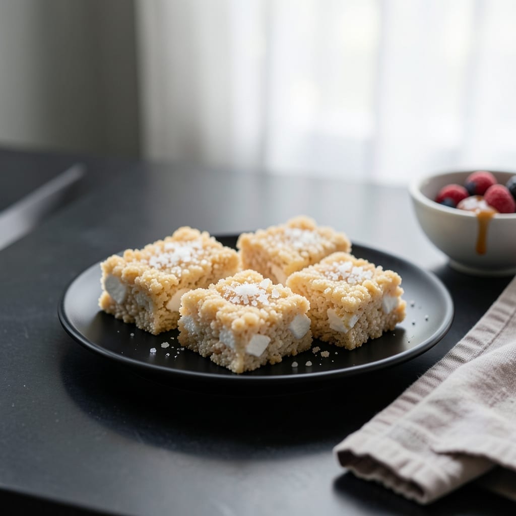 Rice Crispy Treats Recipe With Regular Marshmallows: Gooey Squares With Nostalgic Crunch