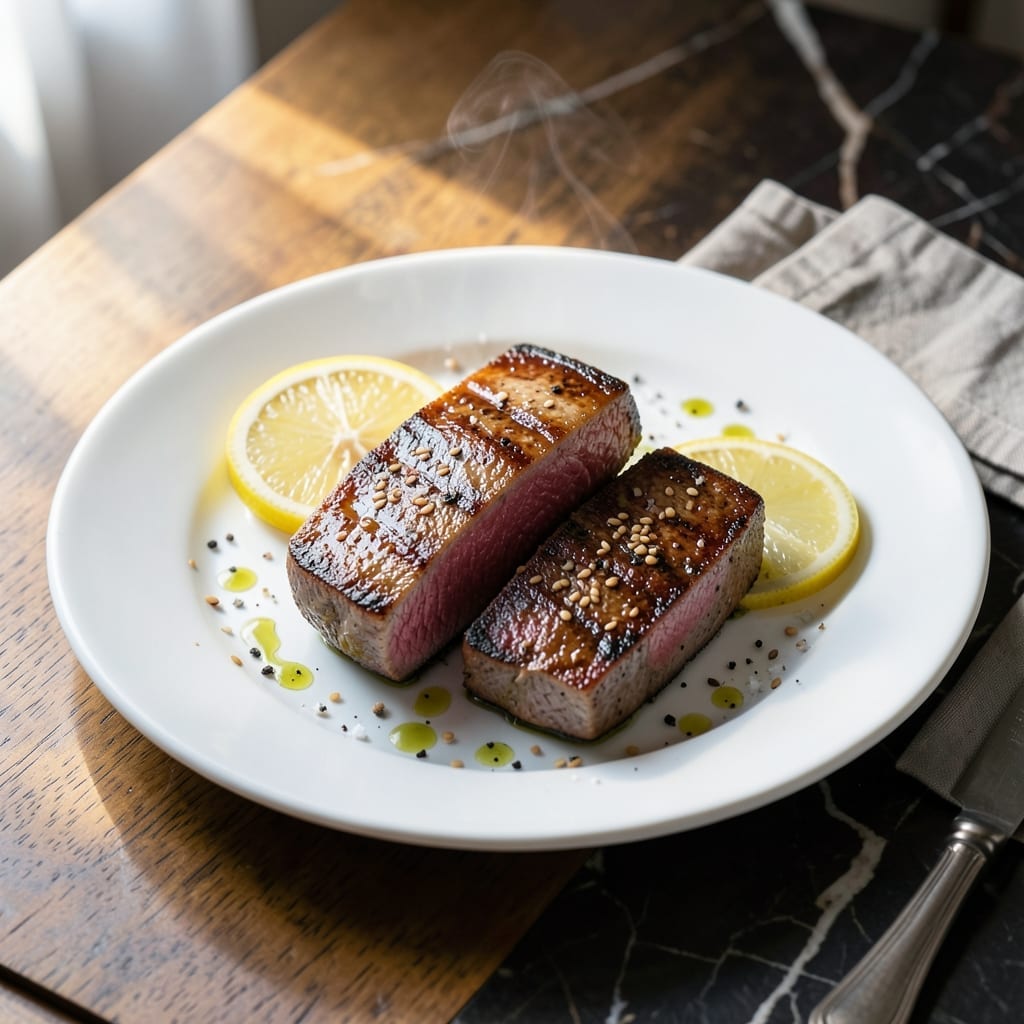 Tuna Steak Easy Recipe: Seared Perfection in Minutes Tuna Steak Easy Recipe: Seared Perfection in Minutes